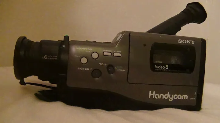 1990 Sony Handycam CCD F330 Review