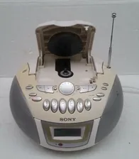 SONY CFD-E75 Liv AM/FM Radio Cassette Corder ft.Boombox ft. Works Fine