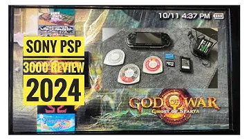 Sony PSP 3000 Review   - still great in 2024 !!