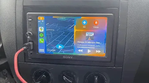 Sony XAV AX1000 Skoda Fabia install