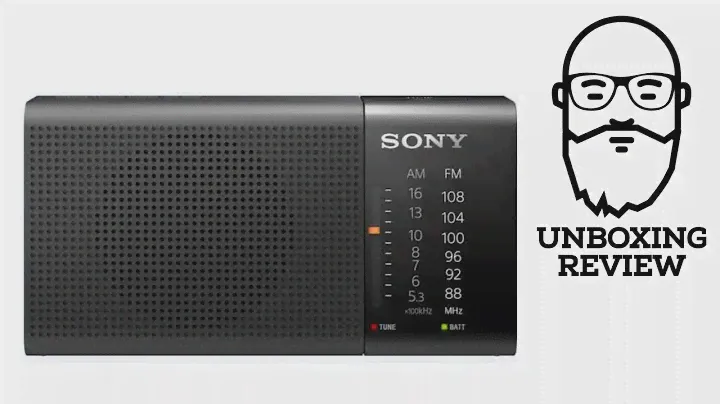 Rádio Sony Icf P36 - UNBOXING / REVIEW