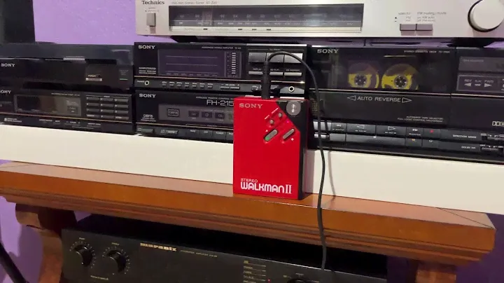 Sony Walkman WM-2 Red