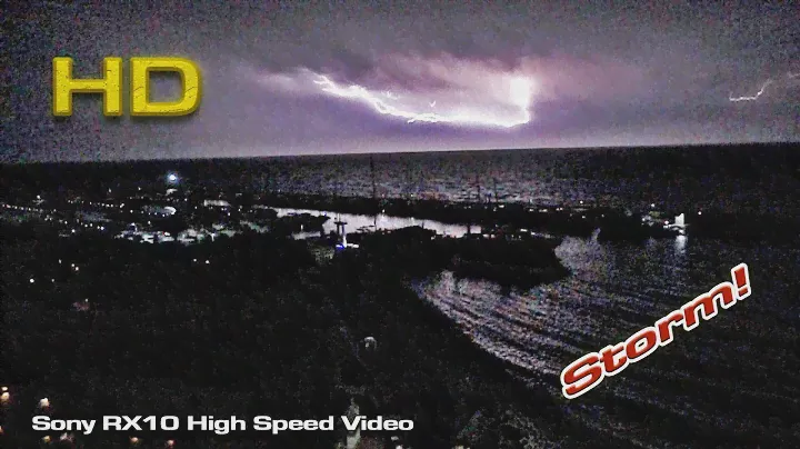 Sony RX10 III High Speed Video Test (Storm in Altea)