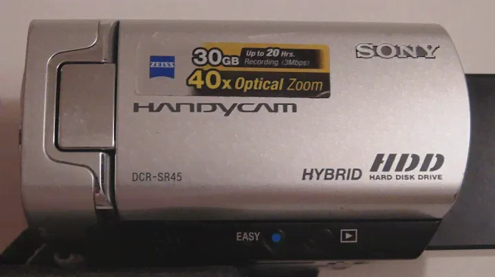 2008 Sony Handycam DCR SR45 30GB Hard Drive