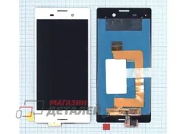 Дисплей (экран) в сборе с тачскрином для Sony Xperia M4 Aqua, Xperia M4 Aqua Dual белый