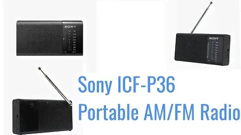 Sony ICF-P36 Portable AM/FM Radio