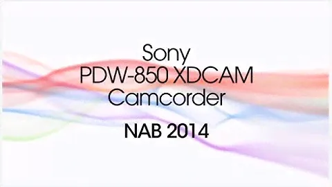 PDW-850 Camera