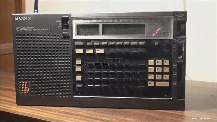 Sony Multi-Band PLL Synthesized Receiver ICF-2010