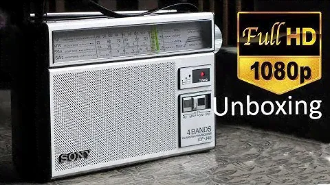 Sony ICF-J40 Unboxing in Full HD