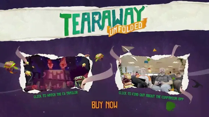 Tearaway Unfolded | Launch Trailer | PS4