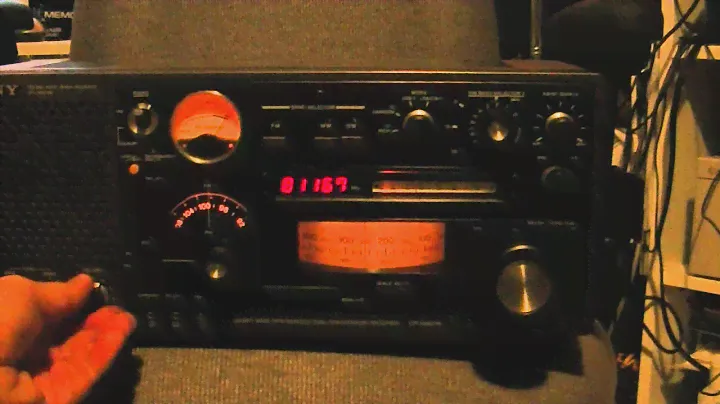 Sony ICF-6800W Shortwave Radio Receiver