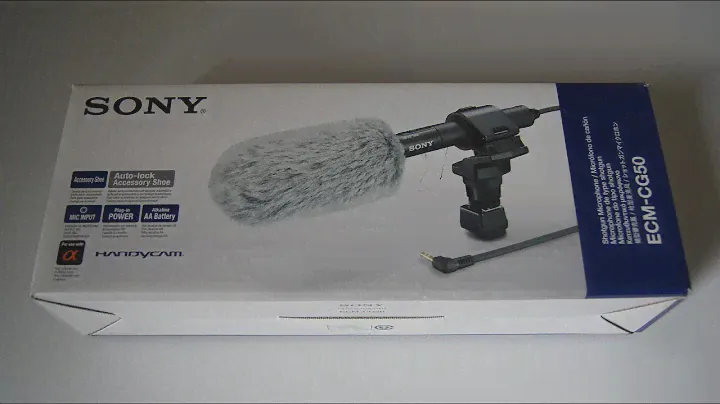 Sony ECM CG50 Review + Unboxing (Deutsch)