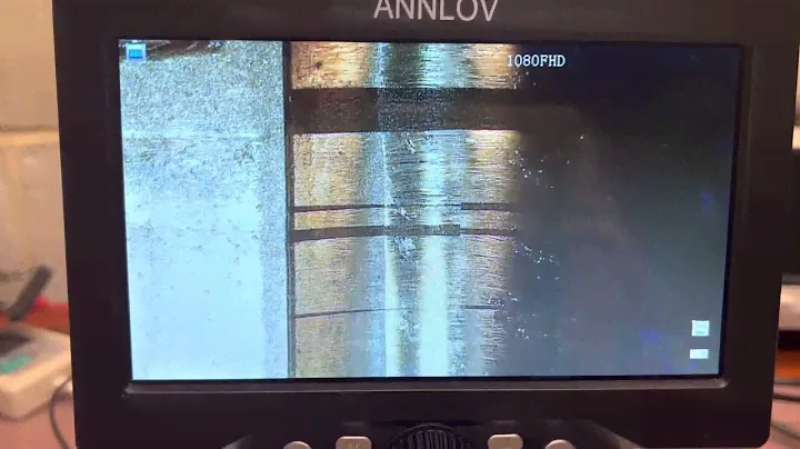 Sony TC-KA5ES head under microscope