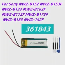Батарея для Sony NWZ-B152 NWZ-B153F NWZ-B133 MWZ-B162F MWZ-B172F MWZ-B173F NWZ-B183 NWZ-142F Плеер Новая Замена Li-Po